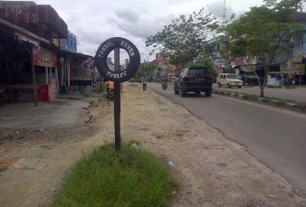 Janji Amril di Jalan Protokol Duri yang Mangkrak